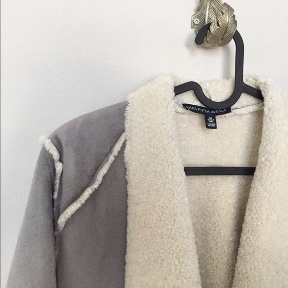 Shearling winter coat - Picture 5 of 8